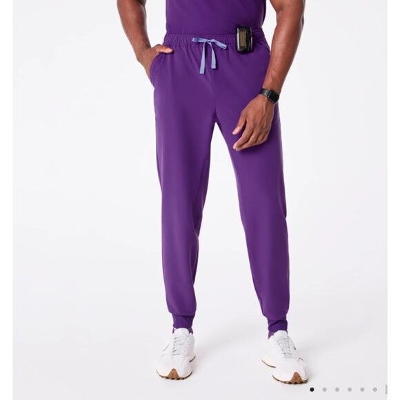 Figs Tansen Jogger Medical Scrub Bottom Pants Mens Size 4 XLS SHORT (2 Pair) - Picture 2 of 9